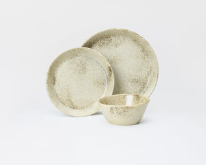 3 Piece Skali Coupe Dinner Setting