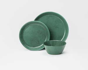 3 Piece Skali Coupe Dinner Setting