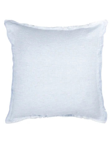 Sky Blue Crossdye So Soft Linen Pillow