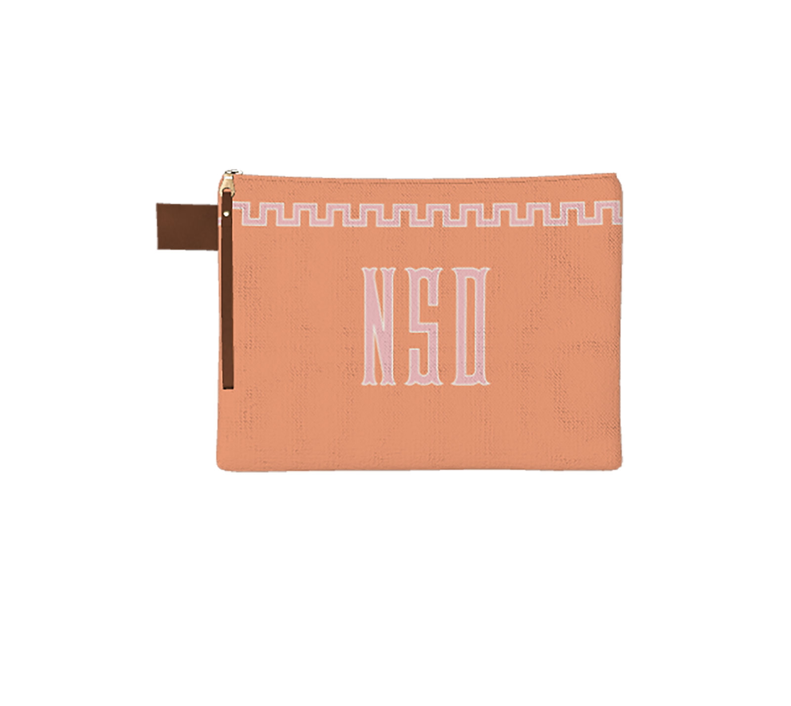 Solid Zipper Pouch