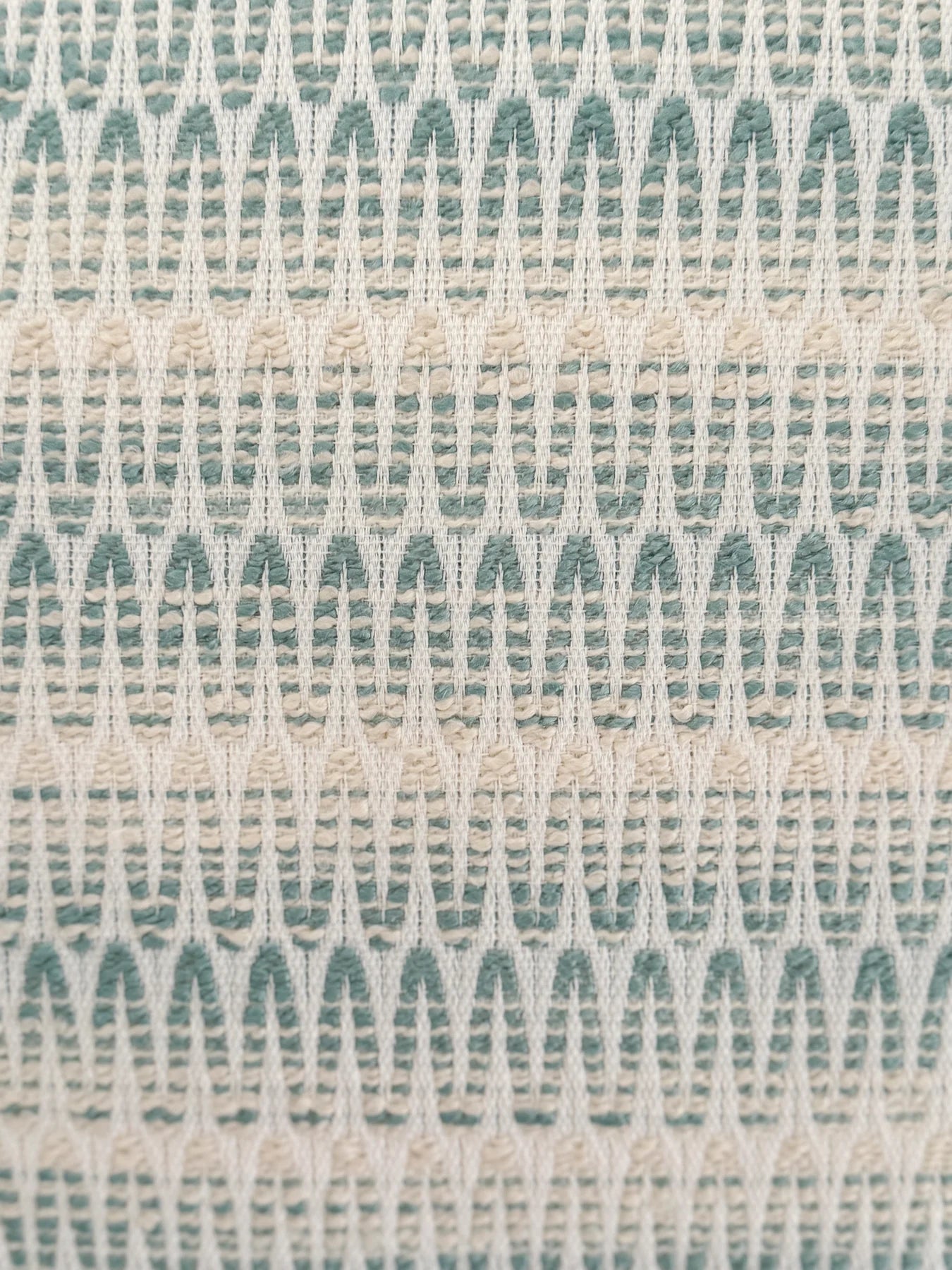 Summer Twist Aqua Indoor Outdoor Floor Pillow