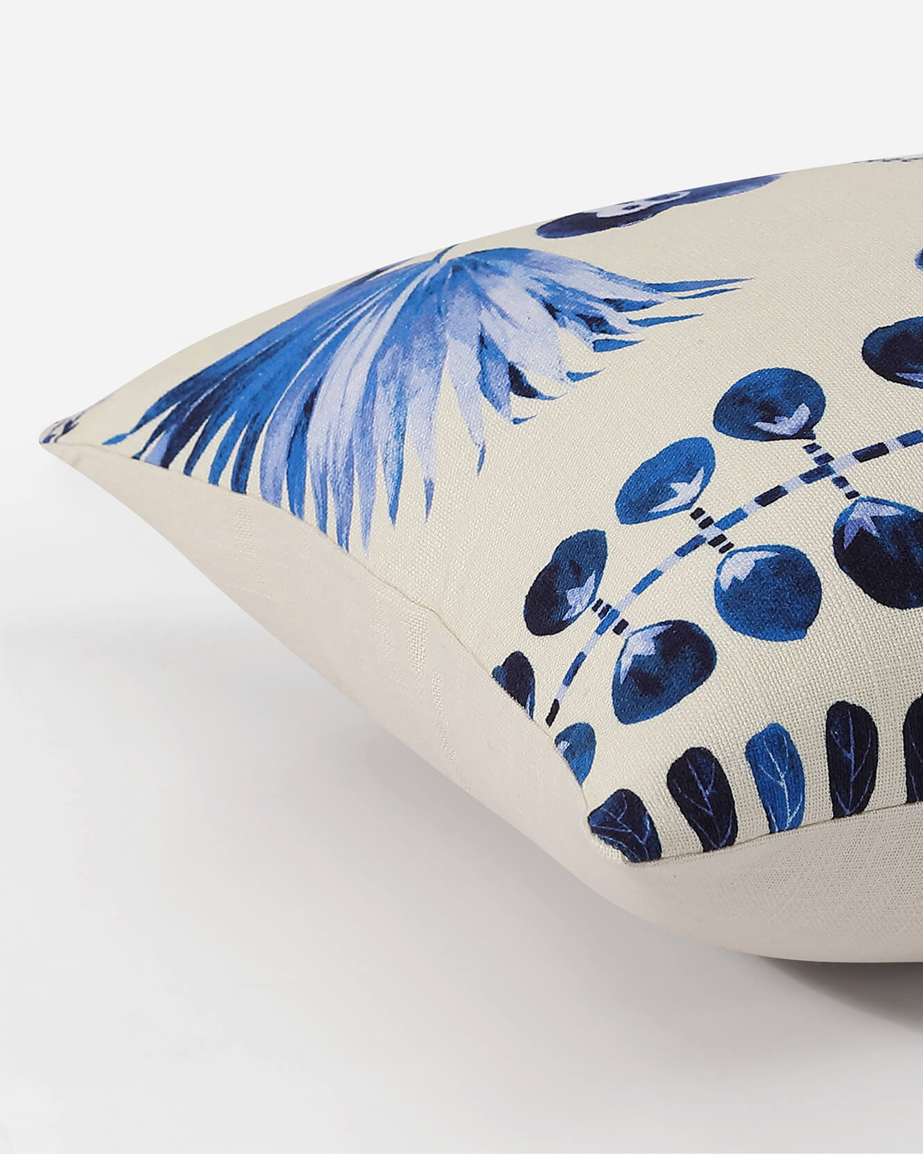 Blue Monkeys Throw Pillow