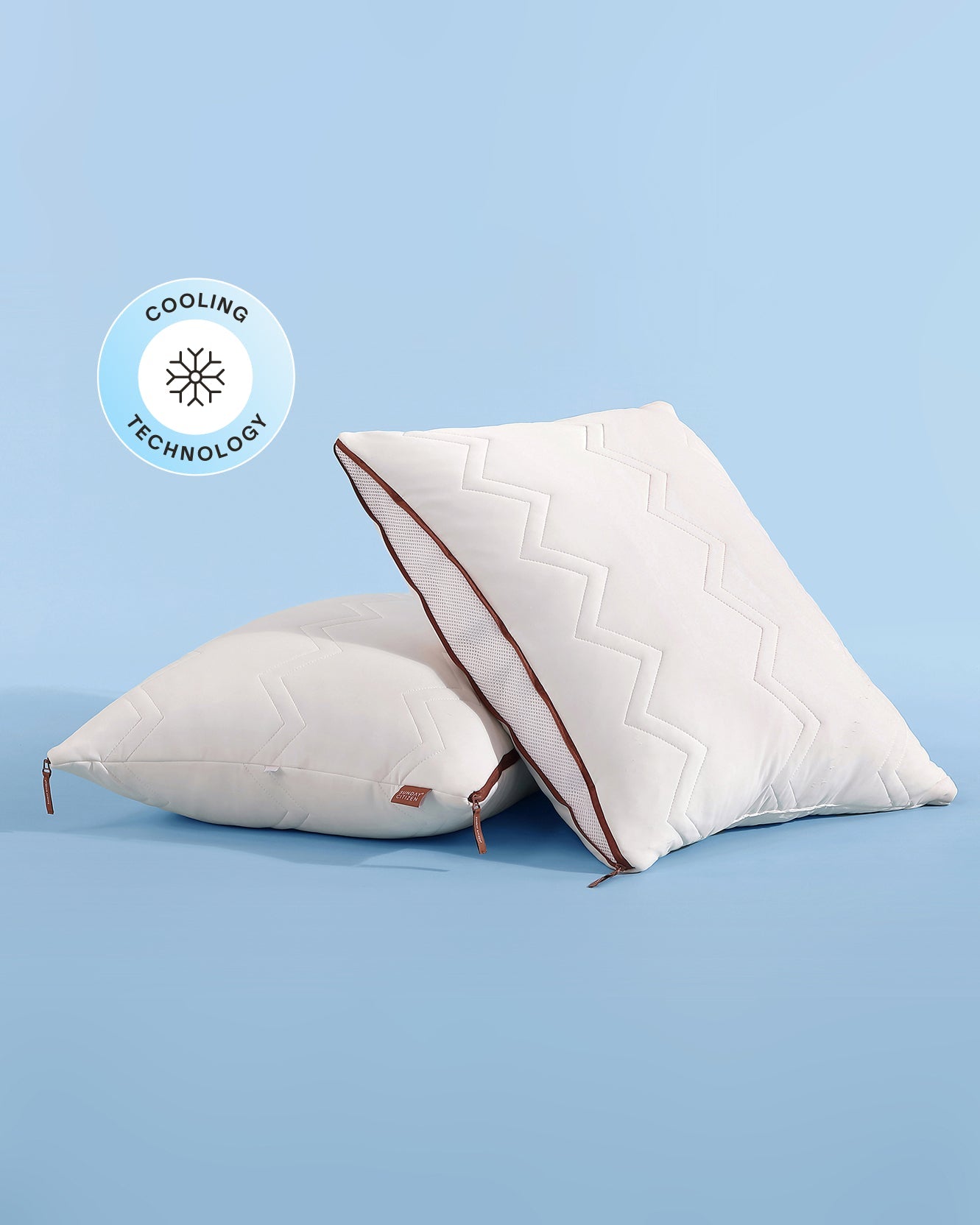 Cooling Adjustafirm Pillow Set - White / Standard