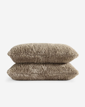 Breathable Faux Fur Sham Set