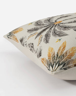 Graphic Leopard Throw Pillow