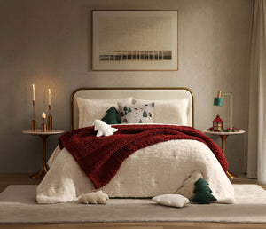 Breathable Faux Fur Sham Set
