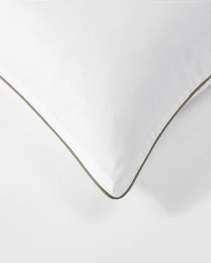 Bamboo Viscose Luxe Sham Set with Piping