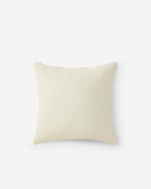 Palm Leaf Embroidered Throw Pillow