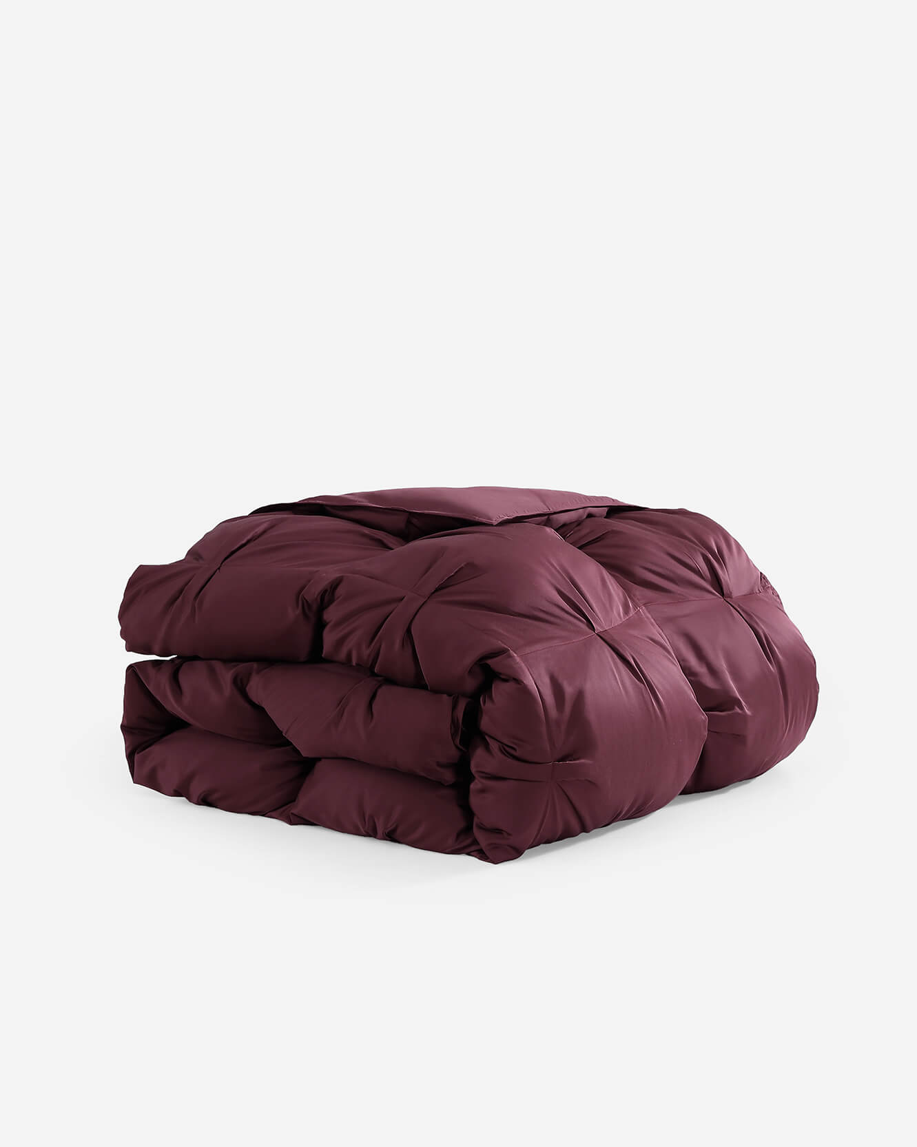 Premium Bamboo Viscose Bubble Comforter - Fig / Full - Queen