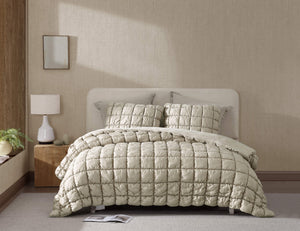Silky Lyocell Puff Sham Set
