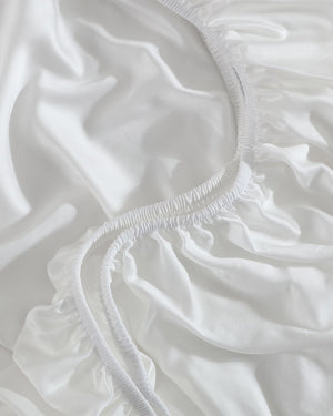 Silky Lyocell Fitted Sheet Set