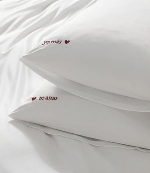 Te Amo Bamboo Viscose Pillowcase Set | Last Chance