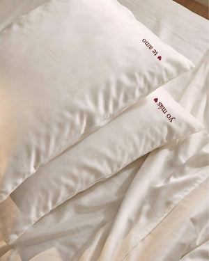 Te Amo Bamboo Viscose Pillowcase Set | Last Chance
