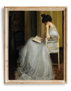 Portrait Woman Reading