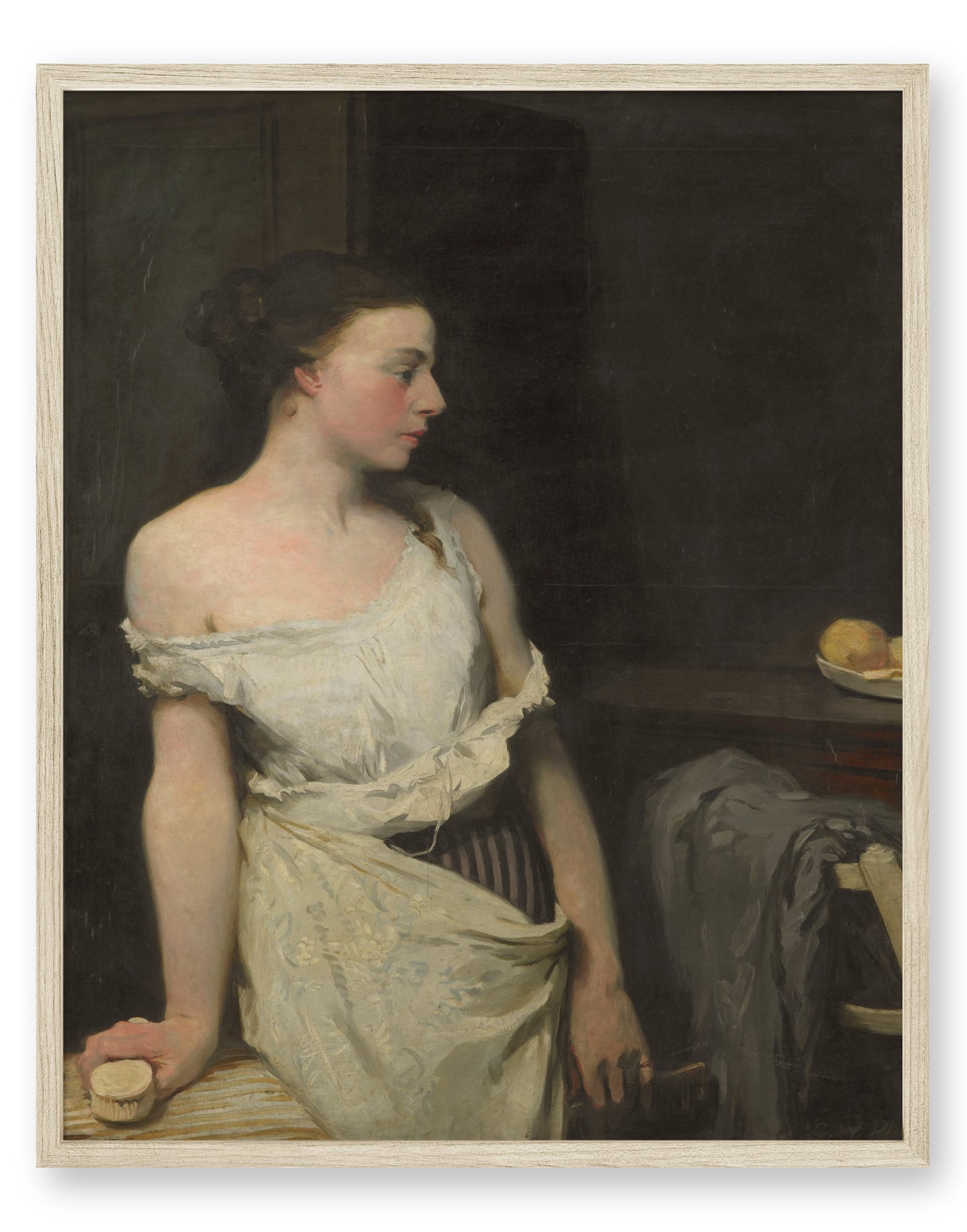 Philpot - Girl at Her Toilet