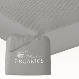 Organic Cotton Quilted Mattress Pad Protector