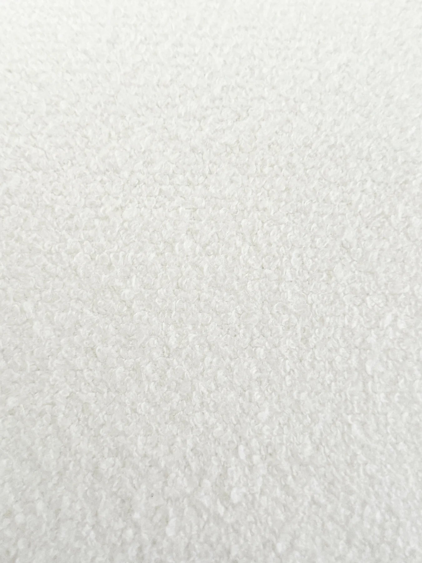 White Boucle Indoor Outdoor Floor Pillow