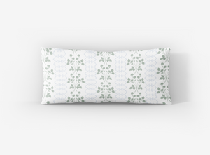 Wrapped In Lace x Nicole Speake Floral Trellis Lumbar Pillow Cover