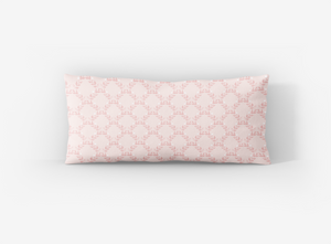 Wrapped In Lace x Nicole Speake Lattice VinesLumbar Pillow Cover