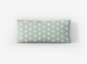 Wrapped In Lace x Nicole Speake Petite Lily Floral Lumbar Pillow Cover