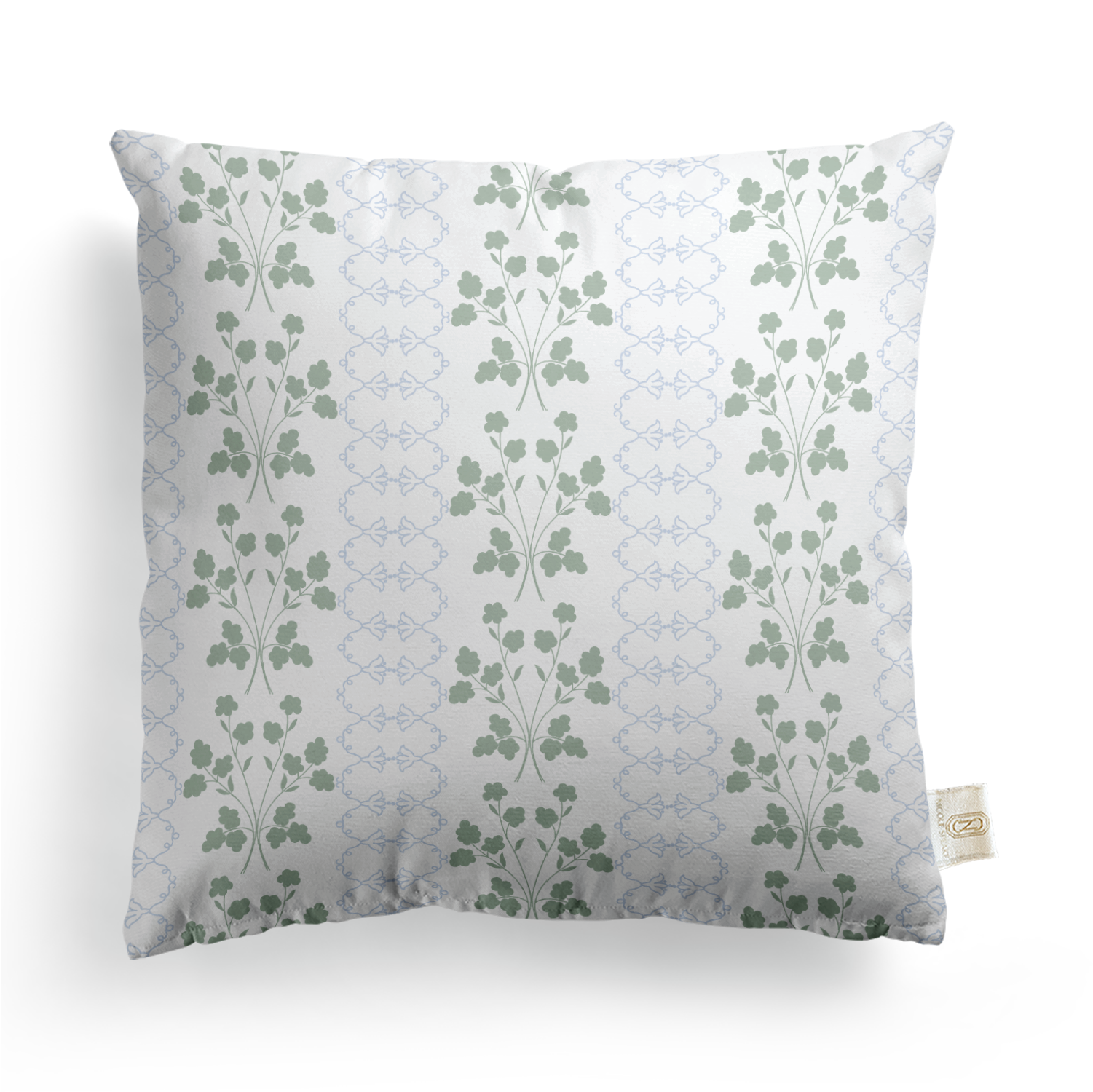 Wrapped In Lace x Nicole Speake Floral Trellis Square Pillow Cover