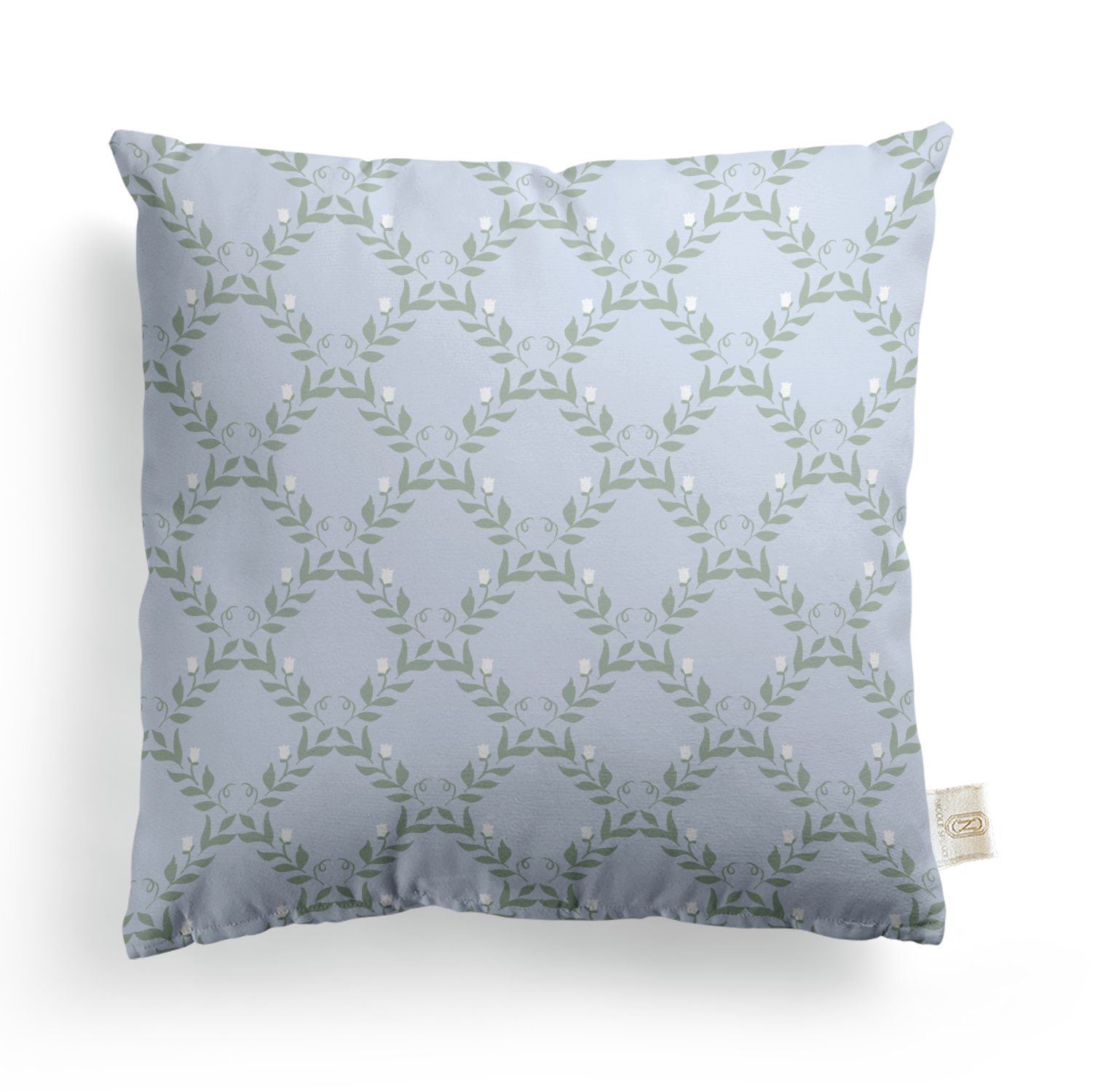 Wrapped In Lace x Nicole Speake Lattice Vines Square Pillow Cover