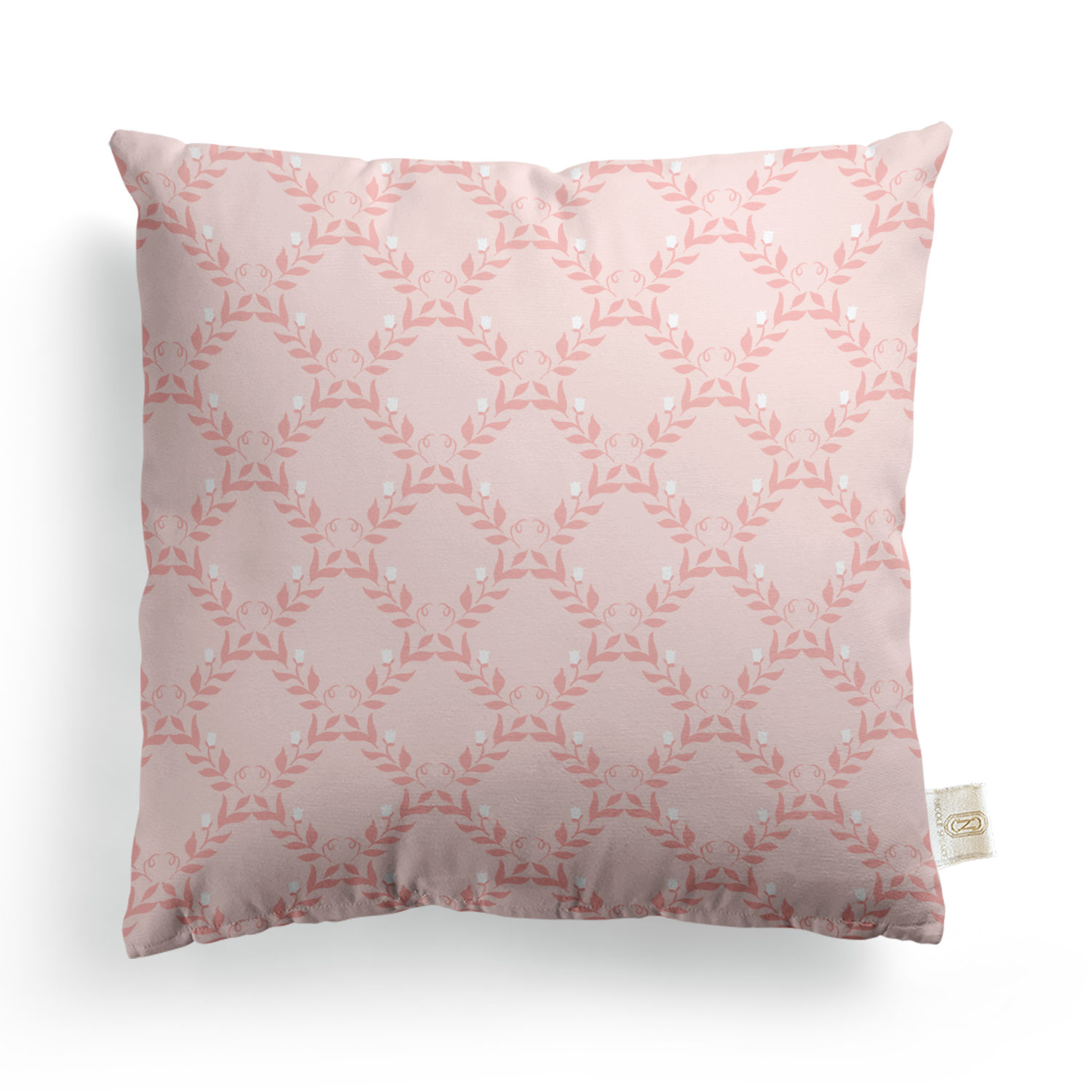 Wrapped In Lace x Nicole Speake Lattice Vines Square Pillow Cover