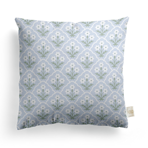 Wrapped In Lace x Nicole Speake Scalloped Floral Square Pillow