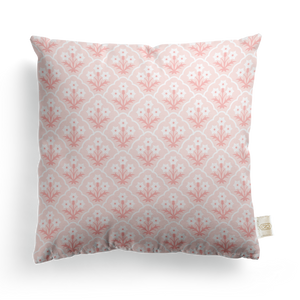 Wrapped In Lace x Nicole Speake Scalloped Floral Square Pillow