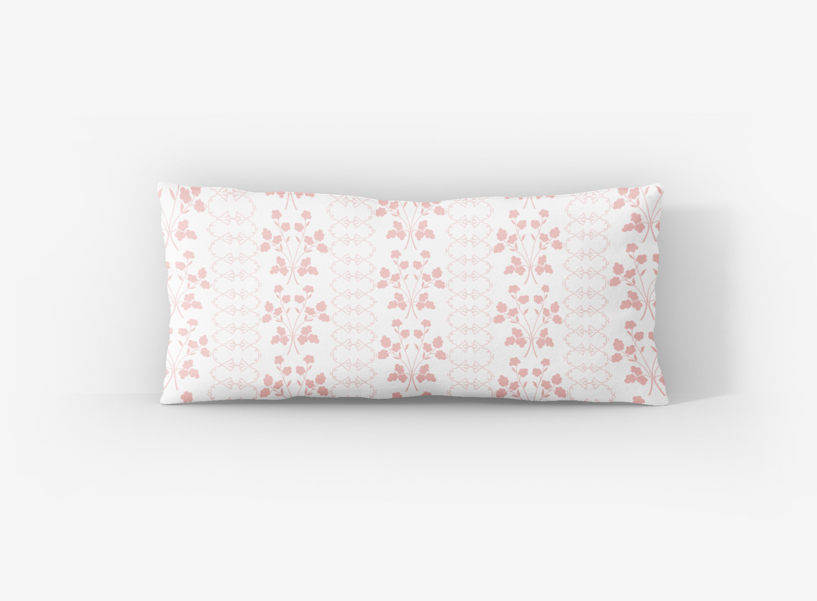 Wrapped In Lace x Nicole Speake Floral Trellis Lumbar Pillow Cover