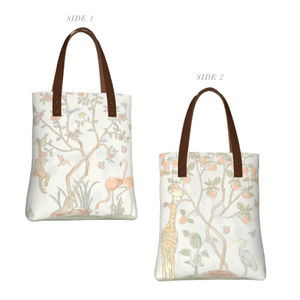 Zoo Chinoiserie Tote Bag