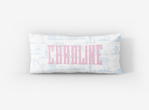 Zoo Toile Lumbar Pillow Cover