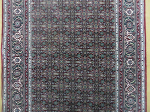 3' X 5' Vintage Fine Handmade Indian Amritsar Wool Silk Rug Nice