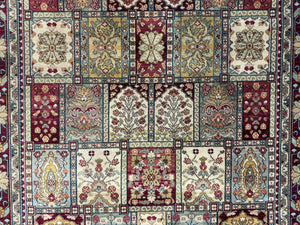Karastan Rug 5.9 x 9 Antique Legends Bakhtiyari#2200-202, Karastan Area Rug, Wool Pile Vintage Karastan Carpet