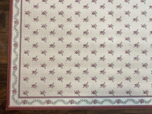 Stark Rug 12x14, Vintage Stark Carpet 12 x 14, Large Palace Size Rug, Beige, Repeated Floral Motif