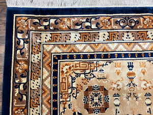 Karastan Rug 8.8 x 12, Cathay Medallion #727, Wool Karastan Carpet, Original Collection 700 Series, Discontinued, Vintage Karastan Area Rug