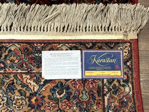 Karastan Rug 2x4 Multicolor Panel Kirman #717, Original 700 Series, Wool Pile Vintage Discontinued