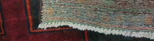 4' X 8' Antique Handmade India Geometric Oriental Wool Rug Veg Dyes Nice