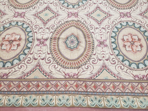 New Needlepoint Rug, 6x9 Needlepoint Carpet, Flatweave Rug, Vicotorian French European English Decor, Elegant Rug for Living Room, Handmade