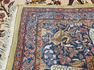 Antique Persian Kashan Tree of Life Rug 10x13