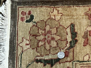Pak Persian Mahal Rug 6x9, Floral Handmade Wool Traditional Oriental Carpet