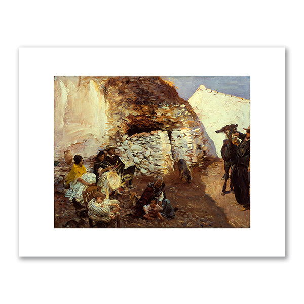 Gypsy Encampment, Granada, Spain by John Singer Sargent
