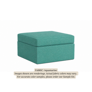 Storage Ottoman with Serving Tray