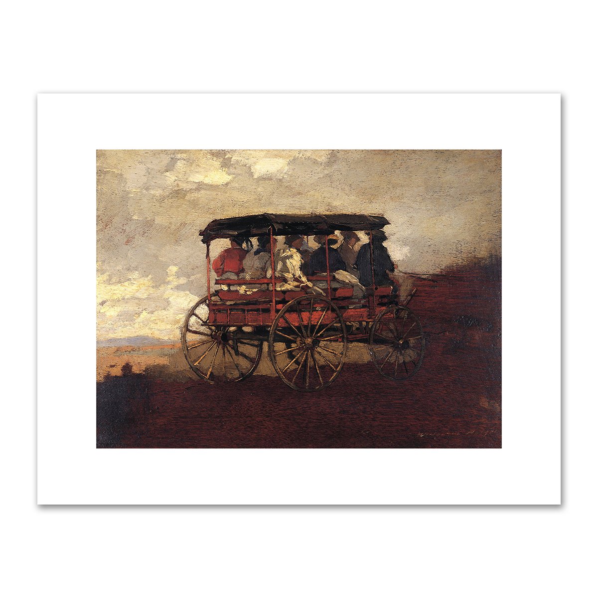 White Mountain Wagon by Winslow Homer