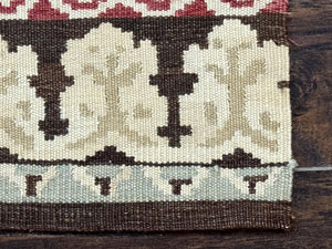 Antique Bessarabian Flatweave Kilim Rug 2x3, Sampler Rug 2 x 3 ft, Small Flatweave, Wool Handmade