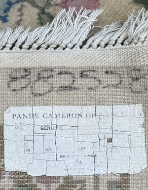 Indo Persian Rug 12x15, Palace Sized Carpet, Oversized Wool Handmade Rug, Kerman Rug, Semi Open Field, Pande Cameron Rug, Beige