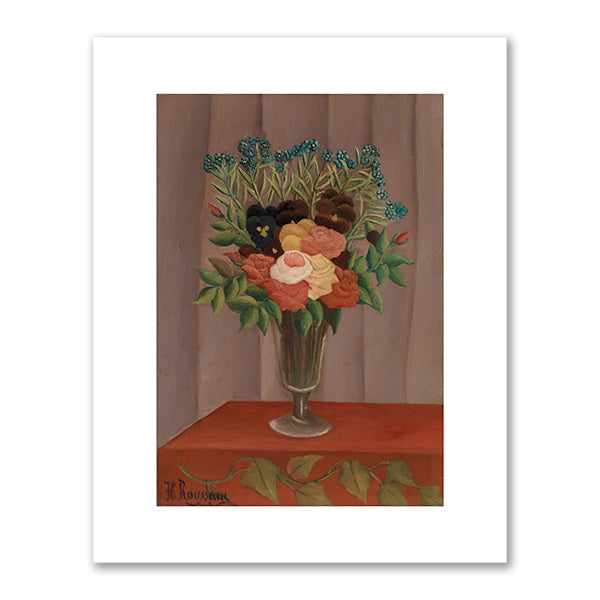 Bouquet of Flowers (Bouquet de fleurs) by Henri Rousseau