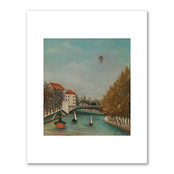 View of Clichy Bridge at Asnières (Vue du pont Clichy à Asnières) by Henri Rousseau