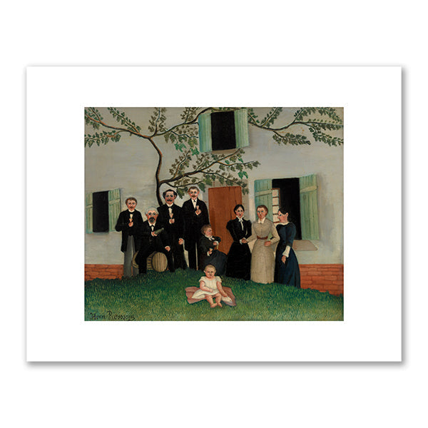 The Family (La famille) by Henri Rousseau