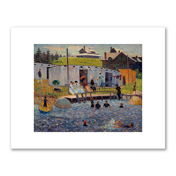 The Bathing Hour, Chester, Nova Scotia by William Glackens